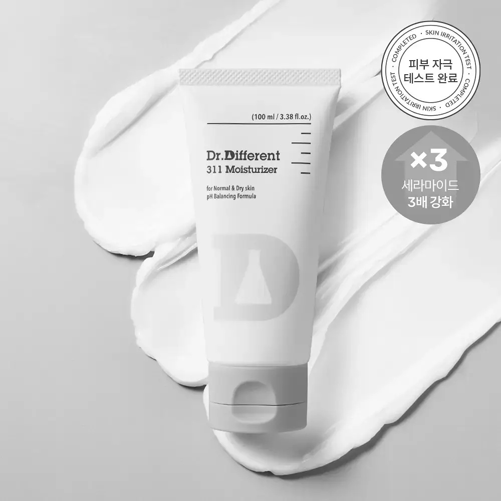 [세라마이드/장벽크림] 닥터디퍼런트 311 세콜지 모이스처라이저 100ml